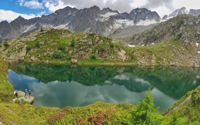 Rifugio Denza, ai piedi della Presanella