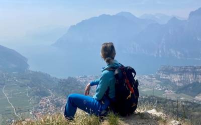 Monte Corno: gita con vista lago di Garda