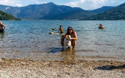 Bau Beach al lago di Caldonazzo