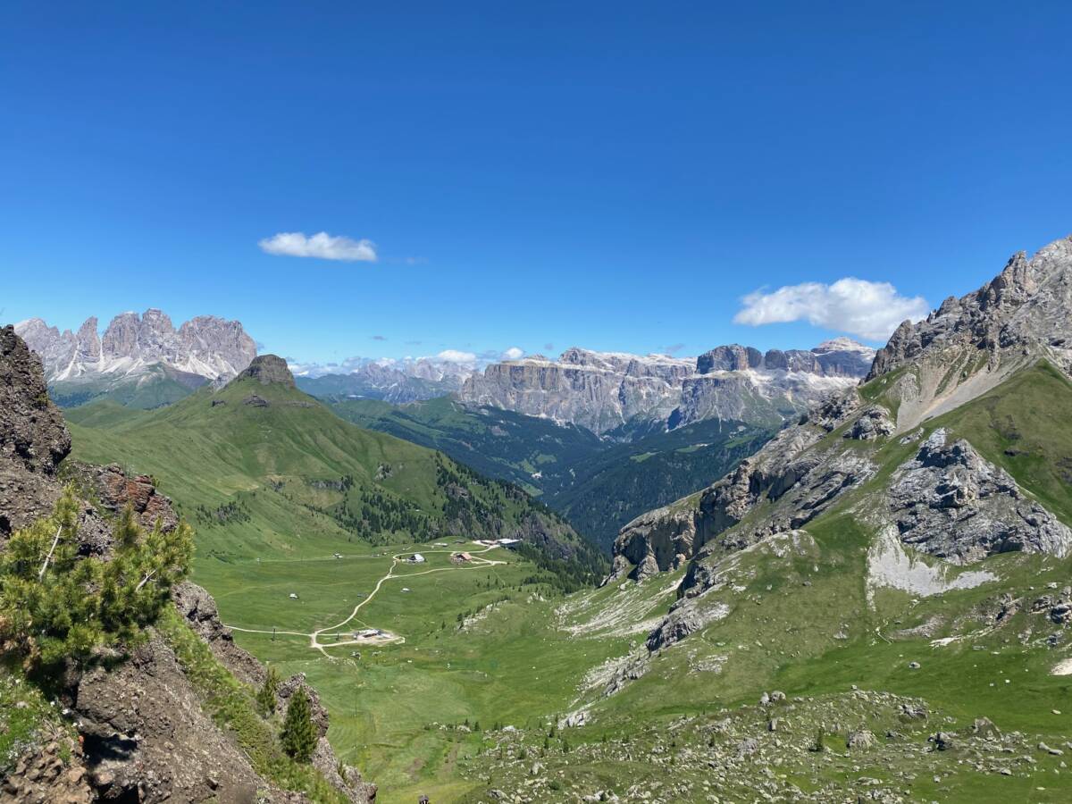 Buffaure giri anello Val di Fassa Trentino