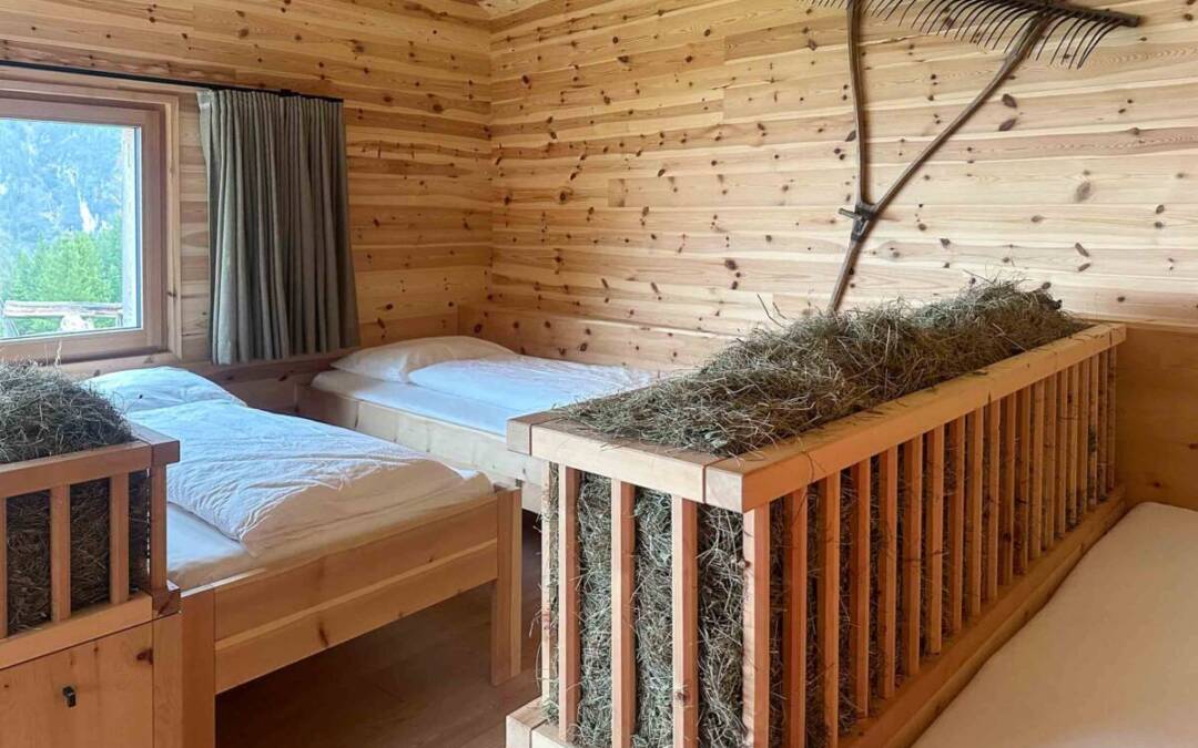 Dormire nel fienile del Rifugio Monte Cavone