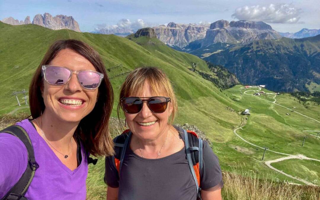 Fassa: giro ad anello dal Ciampac al Contrin