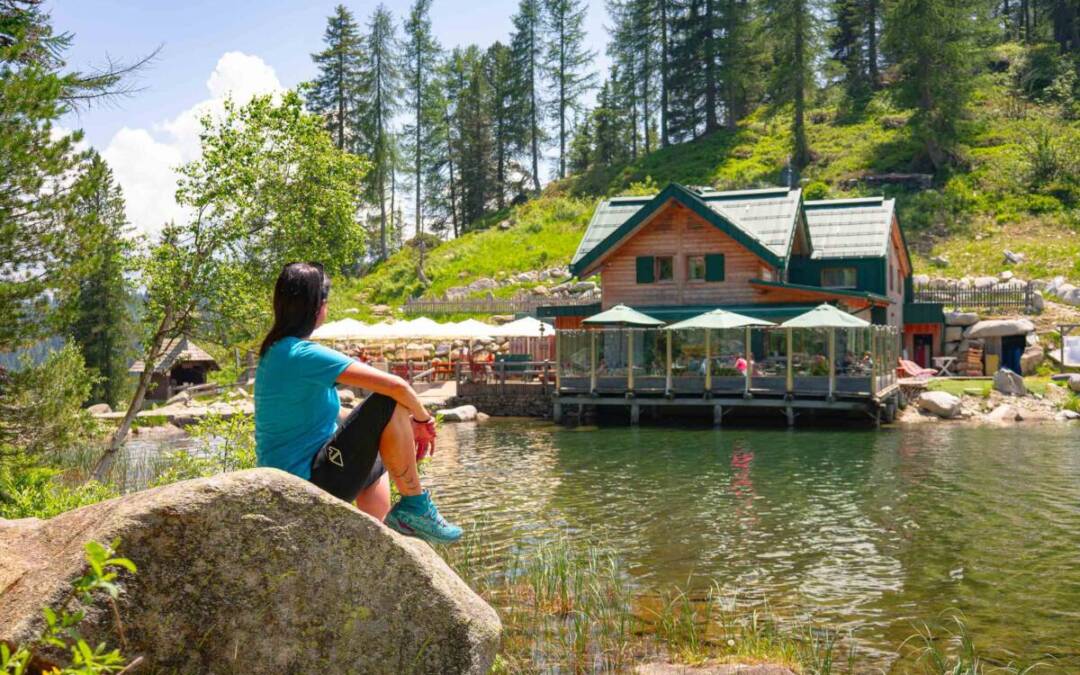 Magico dormire al Rifugio Lago Malghette