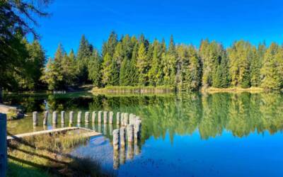 Val di Non: al lago di Tret