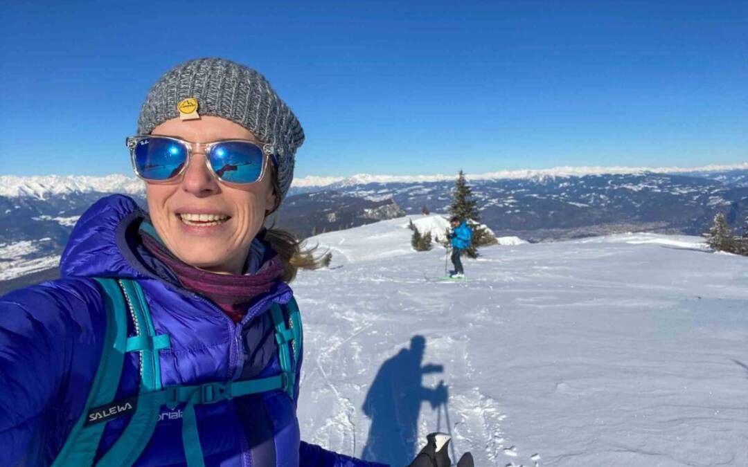 Malga di Romeno e Monte Roen in inverno