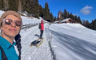 Weissenalm a Senale: malga deliziosa in inverno
