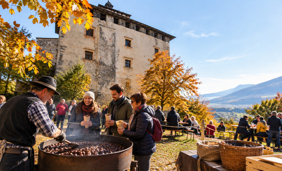 Castagne: cinque eventi curiosi da non perdere