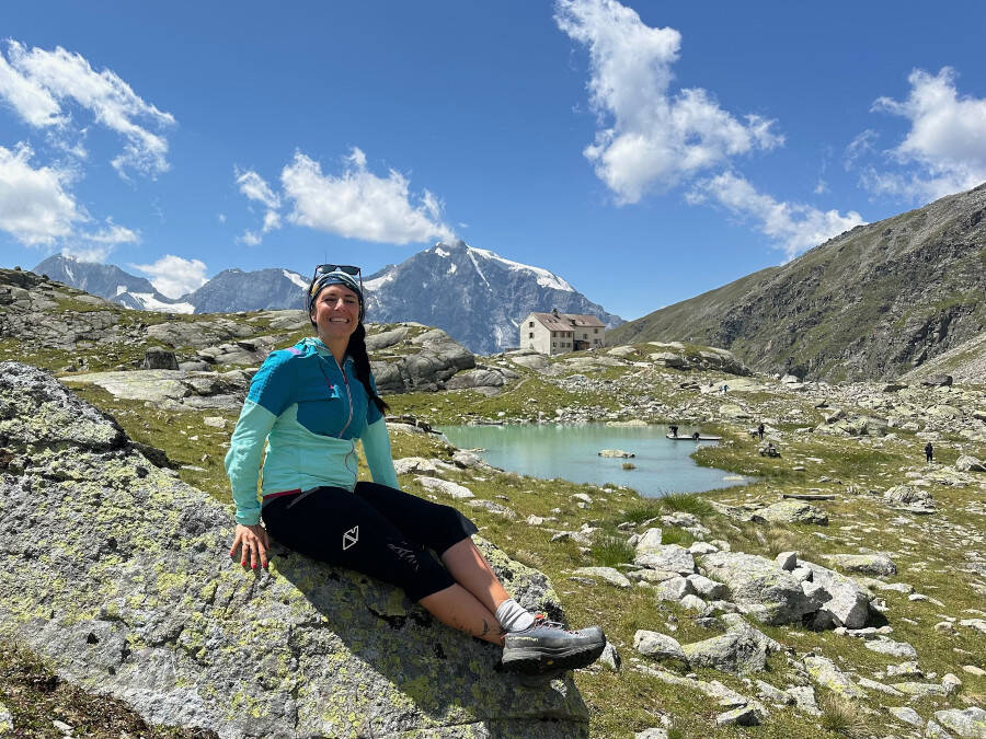 Rifugio Serristori: splendida vista sull’Ortles